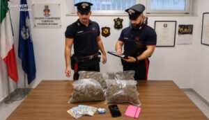 Droga a Sorso, arrestato con cocaina e chili di marijuana