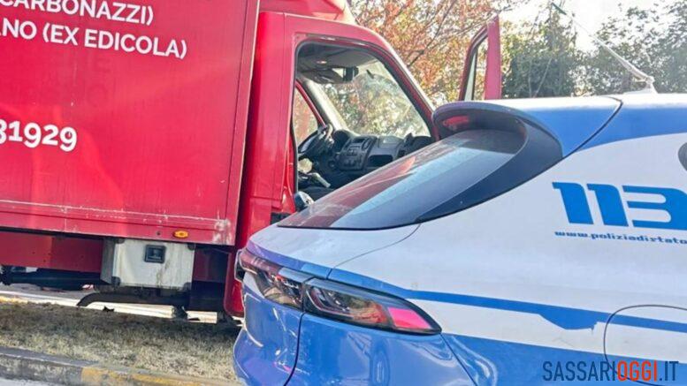 Furgone rubato bloccato a Sassari, uomo arrestato sulla 131