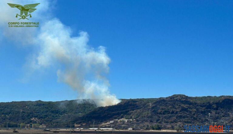 Incendio a Giave