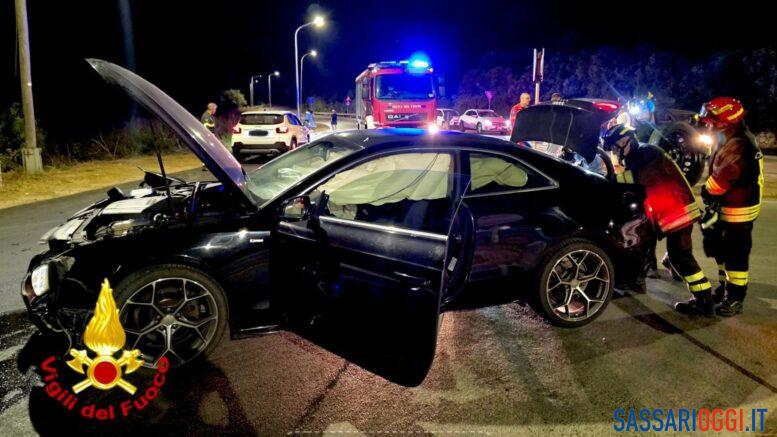 Incidente stradale a Platamona, due feriti trasportati in ospedale