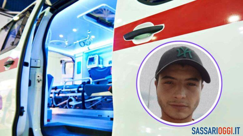 Lorenzo Del Giudice, incidente mortale Alghero Olmedo