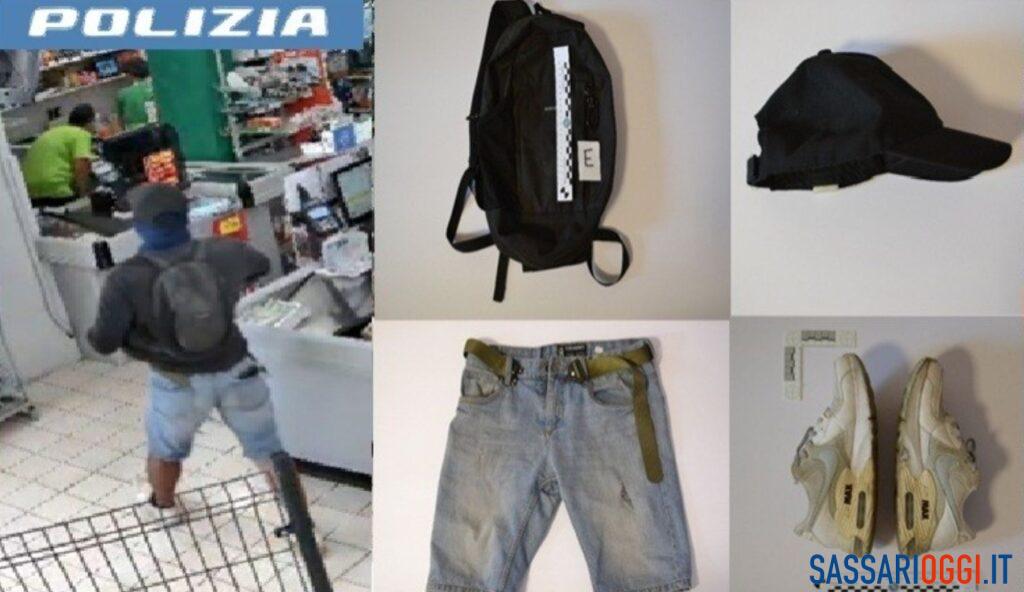 Rapina al supermercato di Sassari, arrestato un pregiudicato