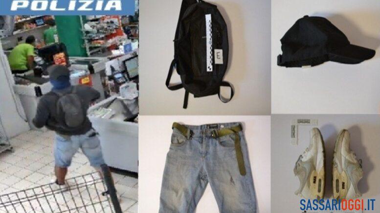 Rapina al supermercato di Sassari, arrestato un pregiudicato