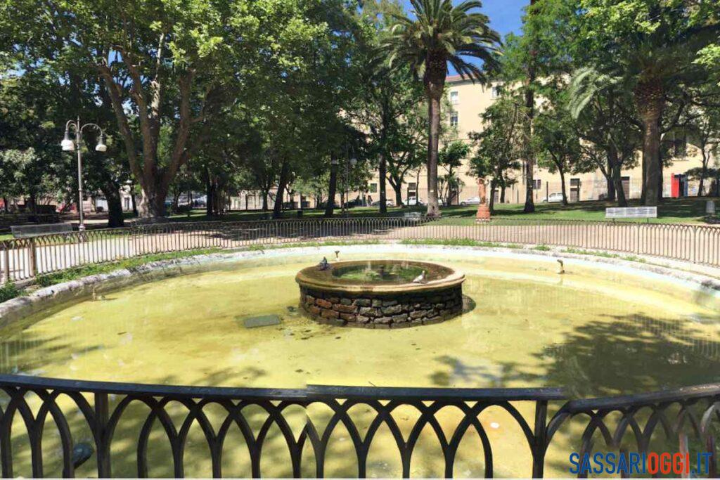 Fontana Quattro stagioni di Sassari, 50mila euro per la manutenzione