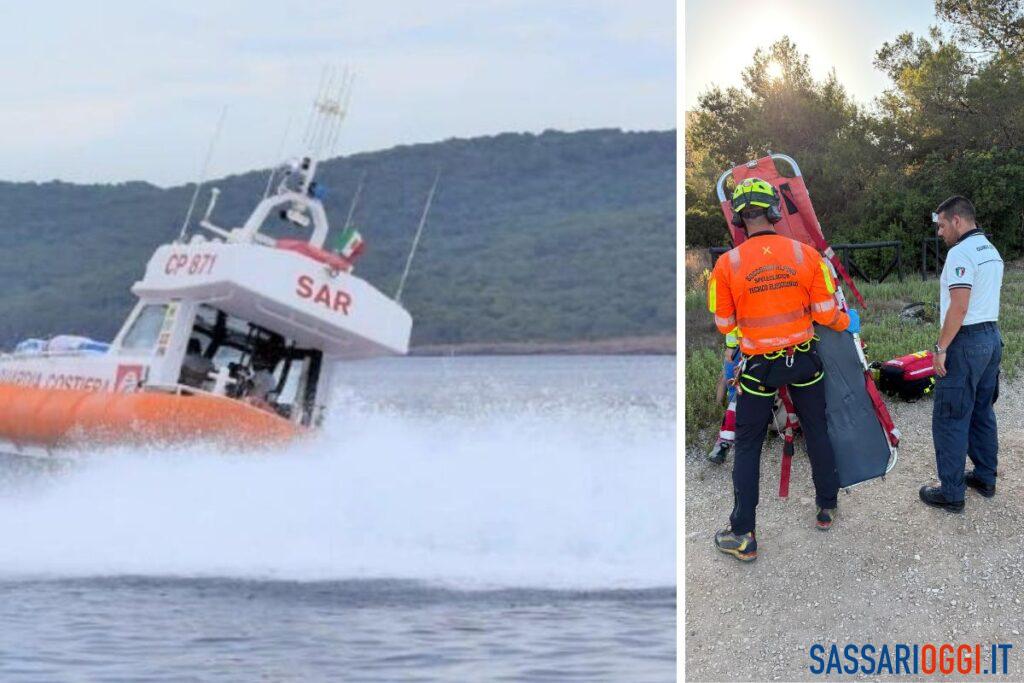 Si sente in male sulla barca a vela, soccorso in mare ad Alghero