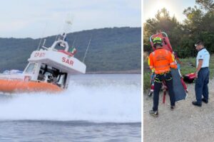 soccorso in mare barca a vela alghero