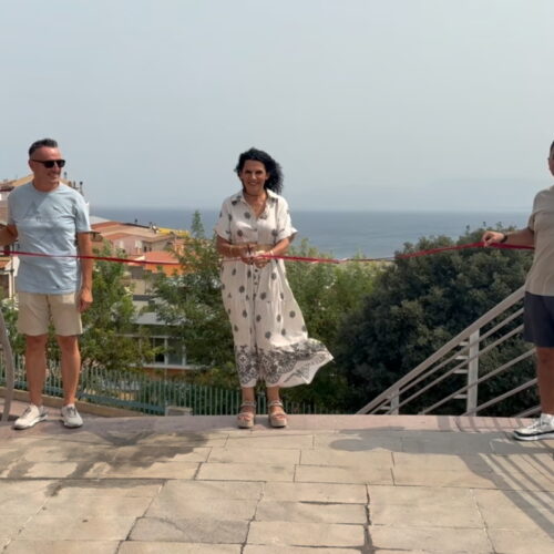 scala piazza Nuova Castelsardo