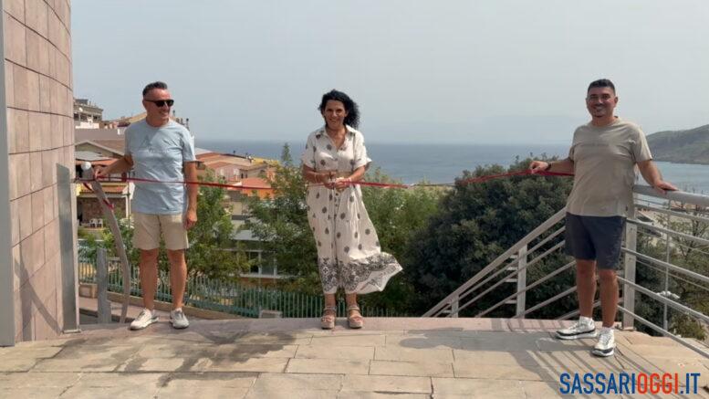 scala piazza Nuova Castelsardo