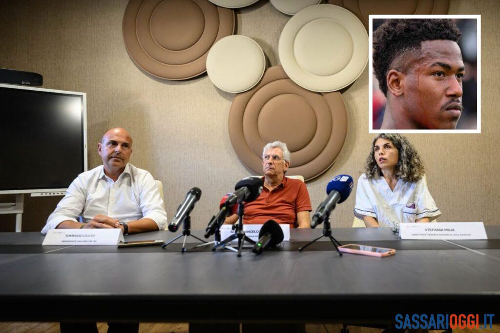 Sta meglio il calciatore Trepy ricoverato a Sassari: le sue condizioni