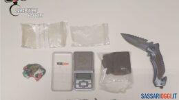 droga coltello bonorva carabinieri denunciato