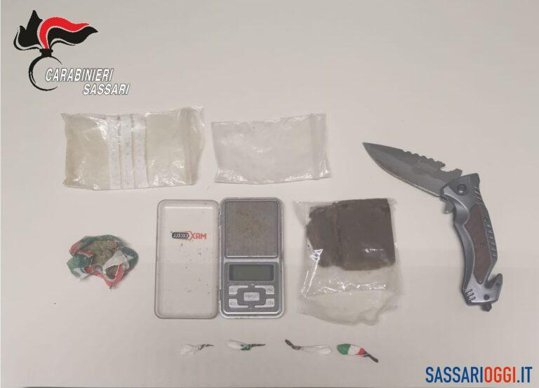 droga coltello bonorva carabinieri denunciato