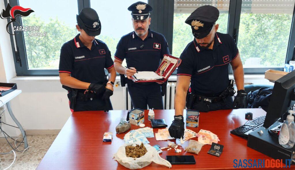Cocaina e marijuana in garage, arrestato a Porto Torres