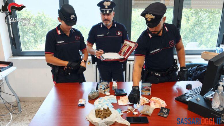 Cocaina e marijuana in garage, arrestato a Porto Torres