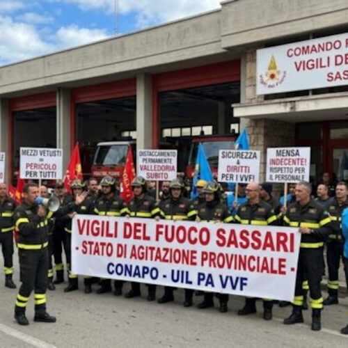 vigili del fuoco Conapo Sassari