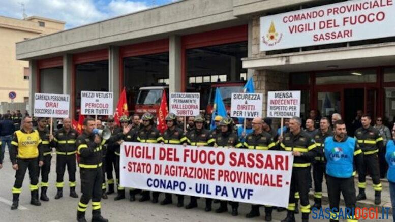 vigili del fuoco Conapo Sassari