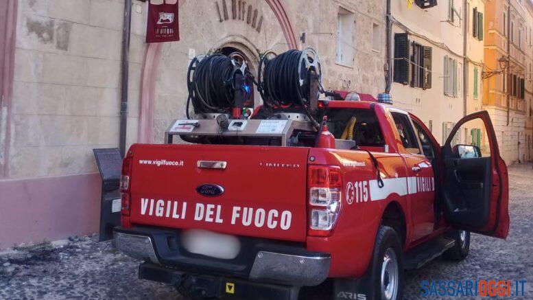 Fumo in una palazzina, evacuati i residenti ad Alghero