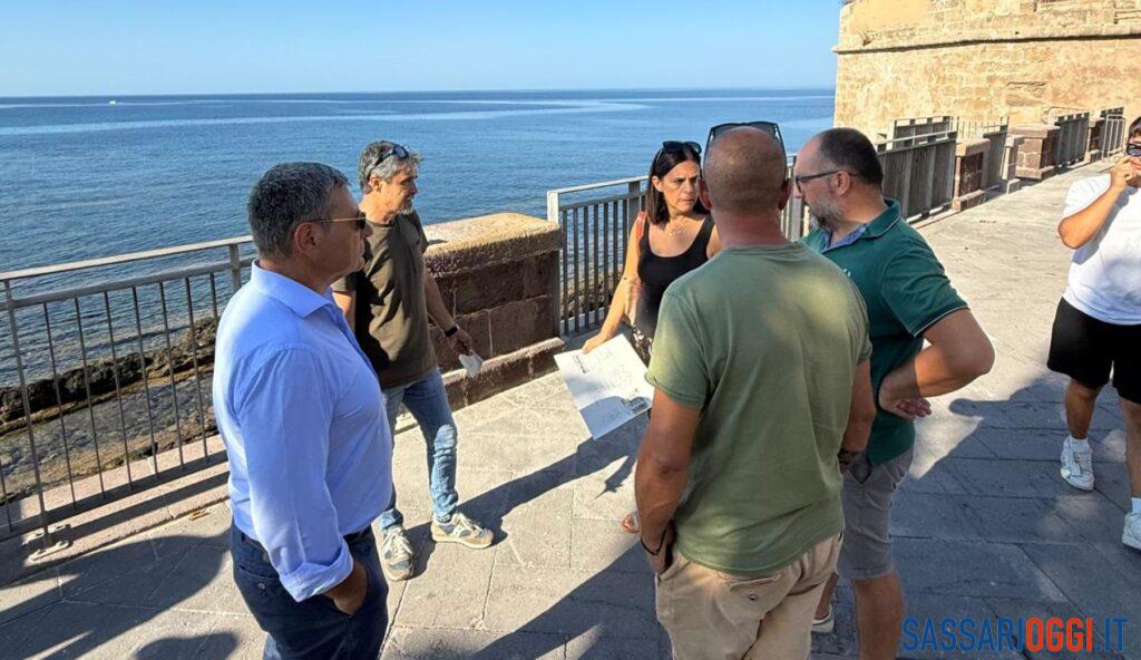 Barre in fibra di carbonio per rinforzare i Bastioni di Alghero