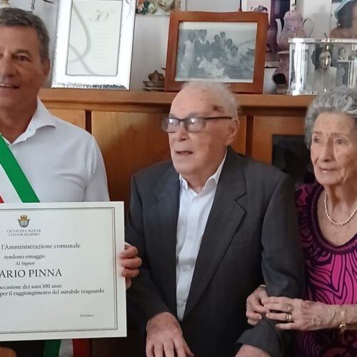 Mario Pinna centenario Alghero