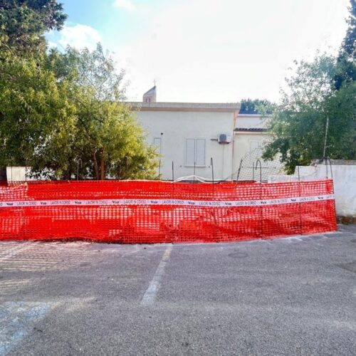 Muro crollato alla scuola di Ottava