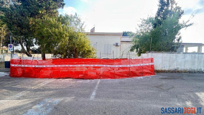 Muro crollato alla scuola di Ottava