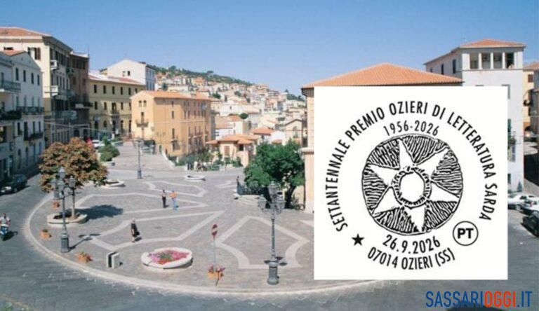 Premio Ozieri, un annullo filatelico per i 70 anni