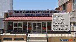aou sassari cliniche san pietro legionella ematologia