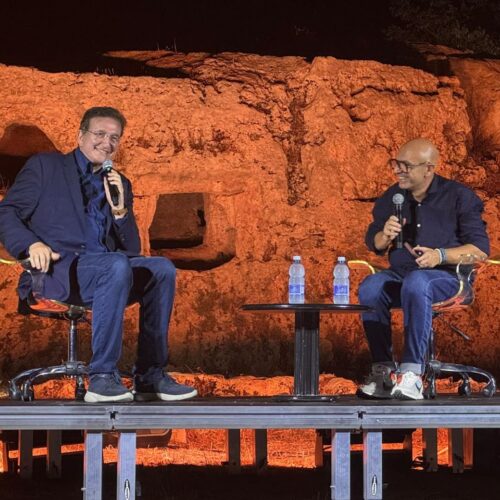 Successo a Cheremule per la serata tra arte e Domus de Janas - Roberto Giacobbo