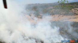 chiaramonti incendio corpo forestale