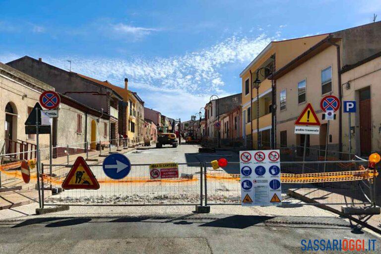 lavori via roma tissi