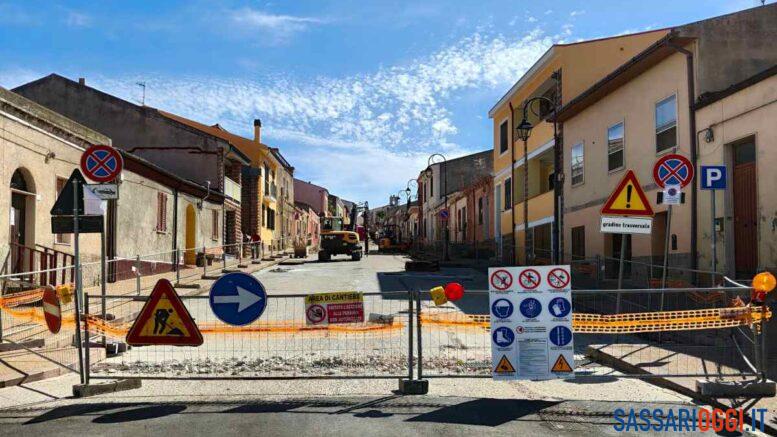 lavori via roma tissi