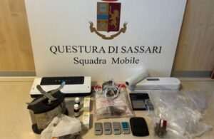 droga casa dello spaccio sassari