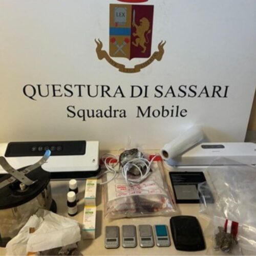 droga casa dello spaccio sassari