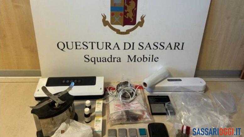 droga casa dello spaccio sassari