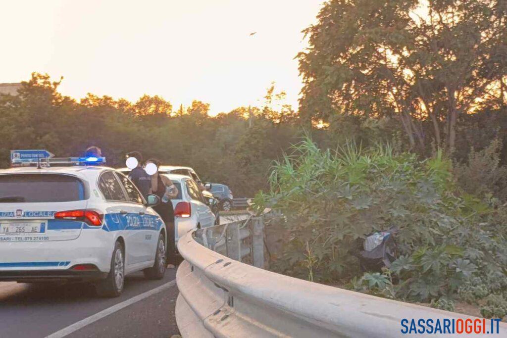 Incidente alla rotatoria di Sassari e traffico in tilt: cosa è successo