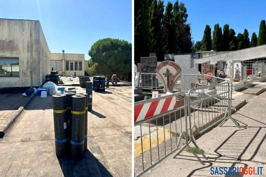 Manutenzioni ad Alghero, lavori al cimitero e nella scuola di Fertilia