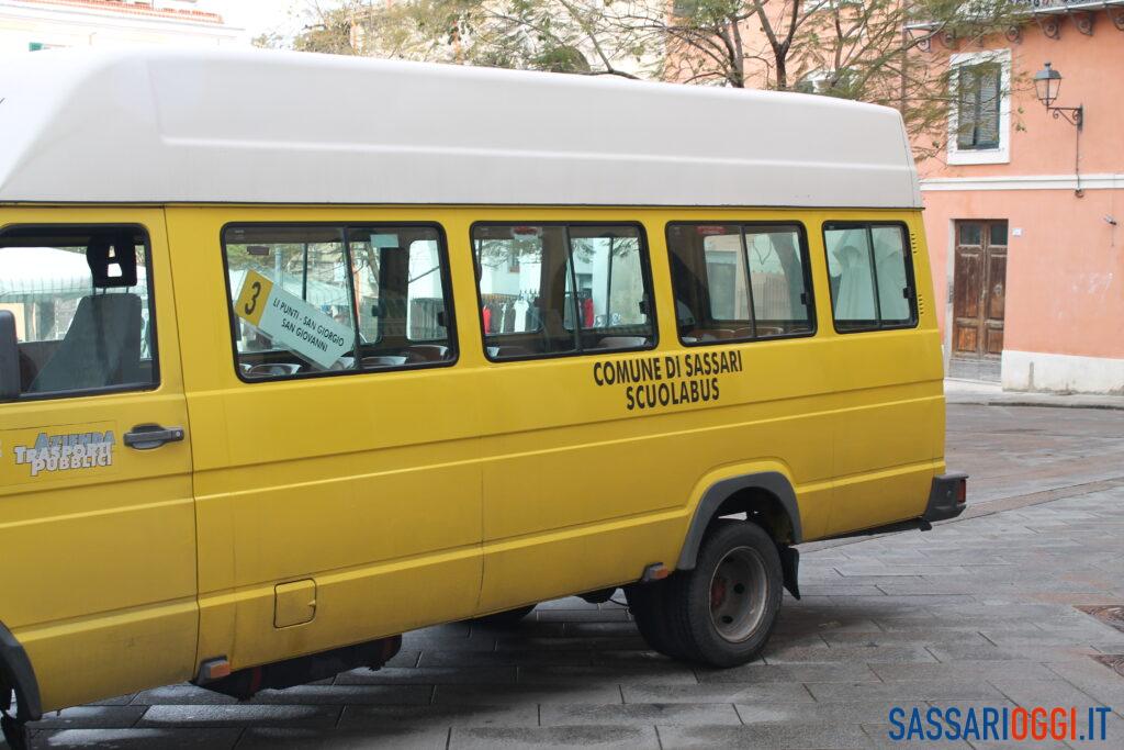 Arriva l’autunno e a Sassari si mettono in moto gli Scuolabus