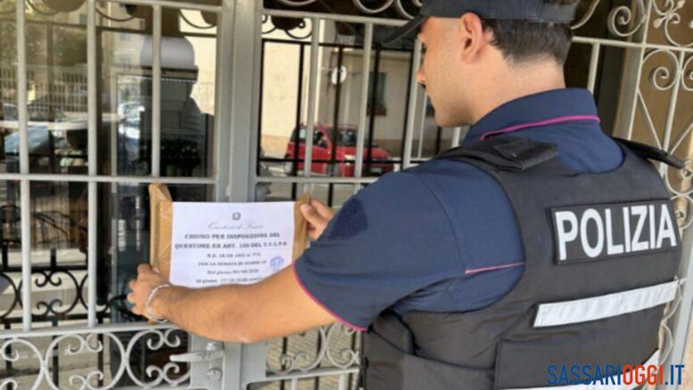 Accoltellamento ad Alghero, la polizia chiude il locale