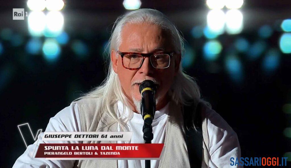 Beppe Dettori a The Voice Senior