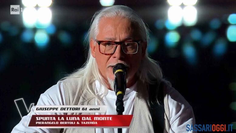 Beppe Dettori a The Voice Senior