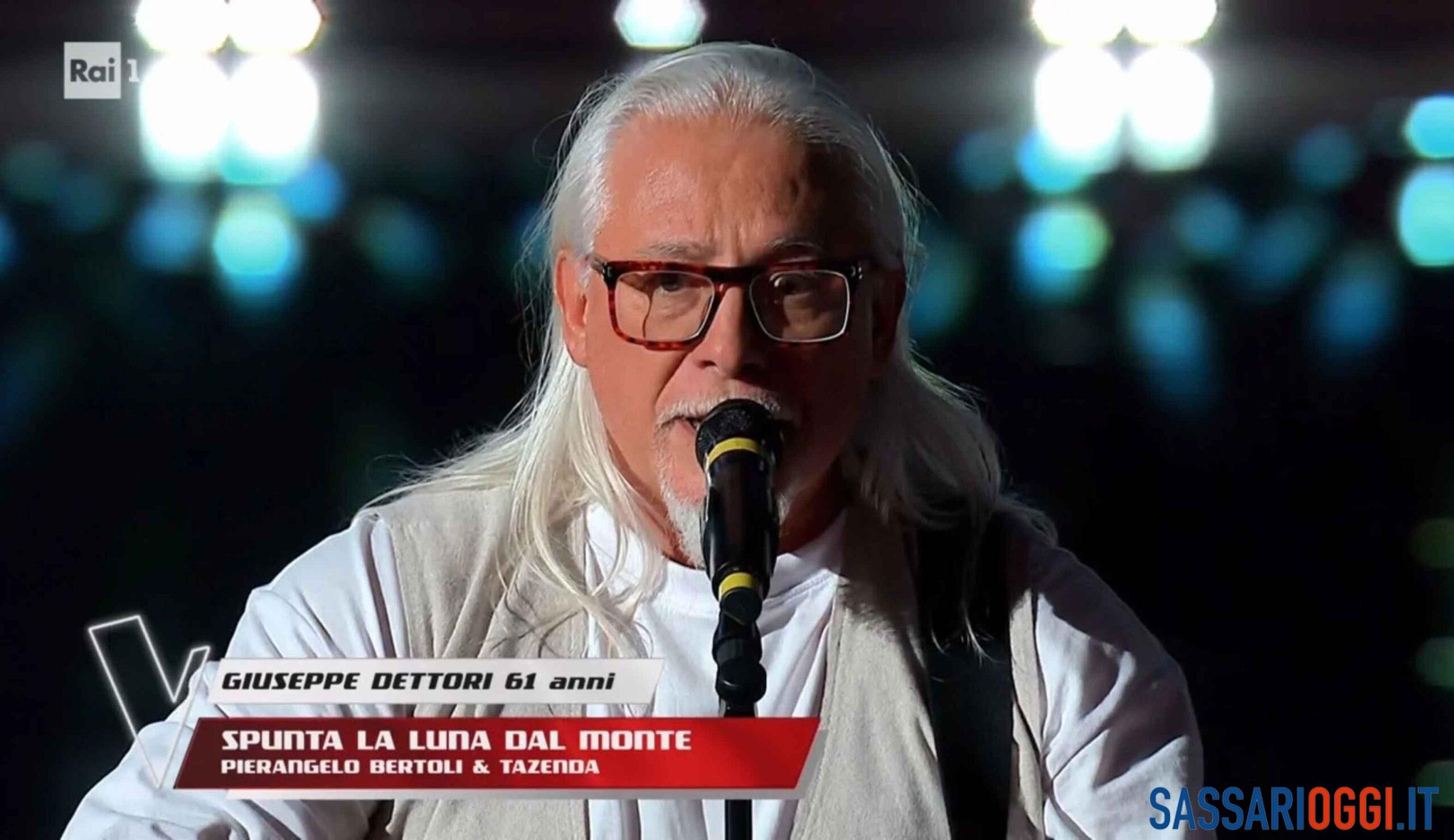 Beppe Dettori a The Voice Senior