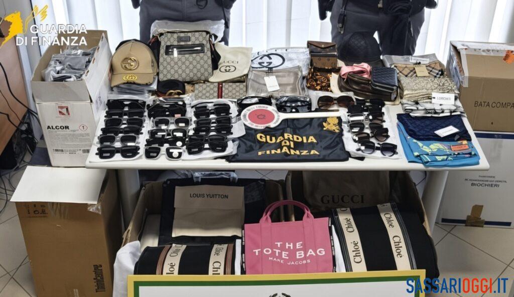 Borse, occhiali e cinture false: sequestri a Sassari e Alghero