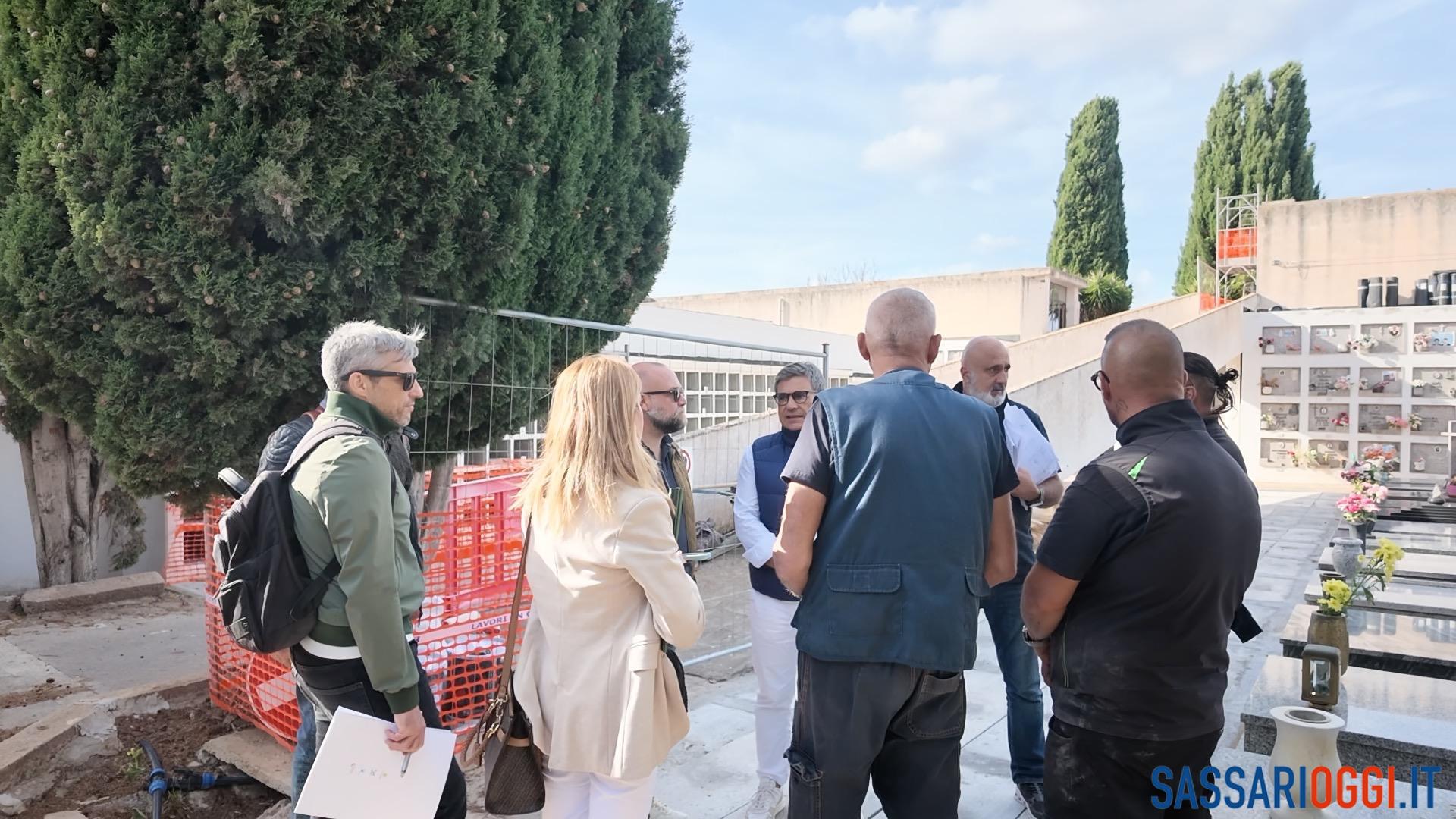 Cimitero Alghero, nuove opere per sicurezza e maggiore capienza