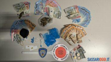 Droga nascosta in bocca e sotto i jeans, arrestato a Sassari