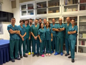 aou sassari Equipe Patologia chirurgic Scognamillo antonio MARROSU Da Vinci Single Port tumori colon retto