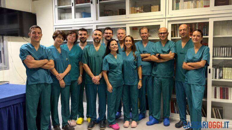 aou sassari Equipe Patologia chirurgic Scognamillo antonio MARROSU Da Vinci Single Port tumori colon retto