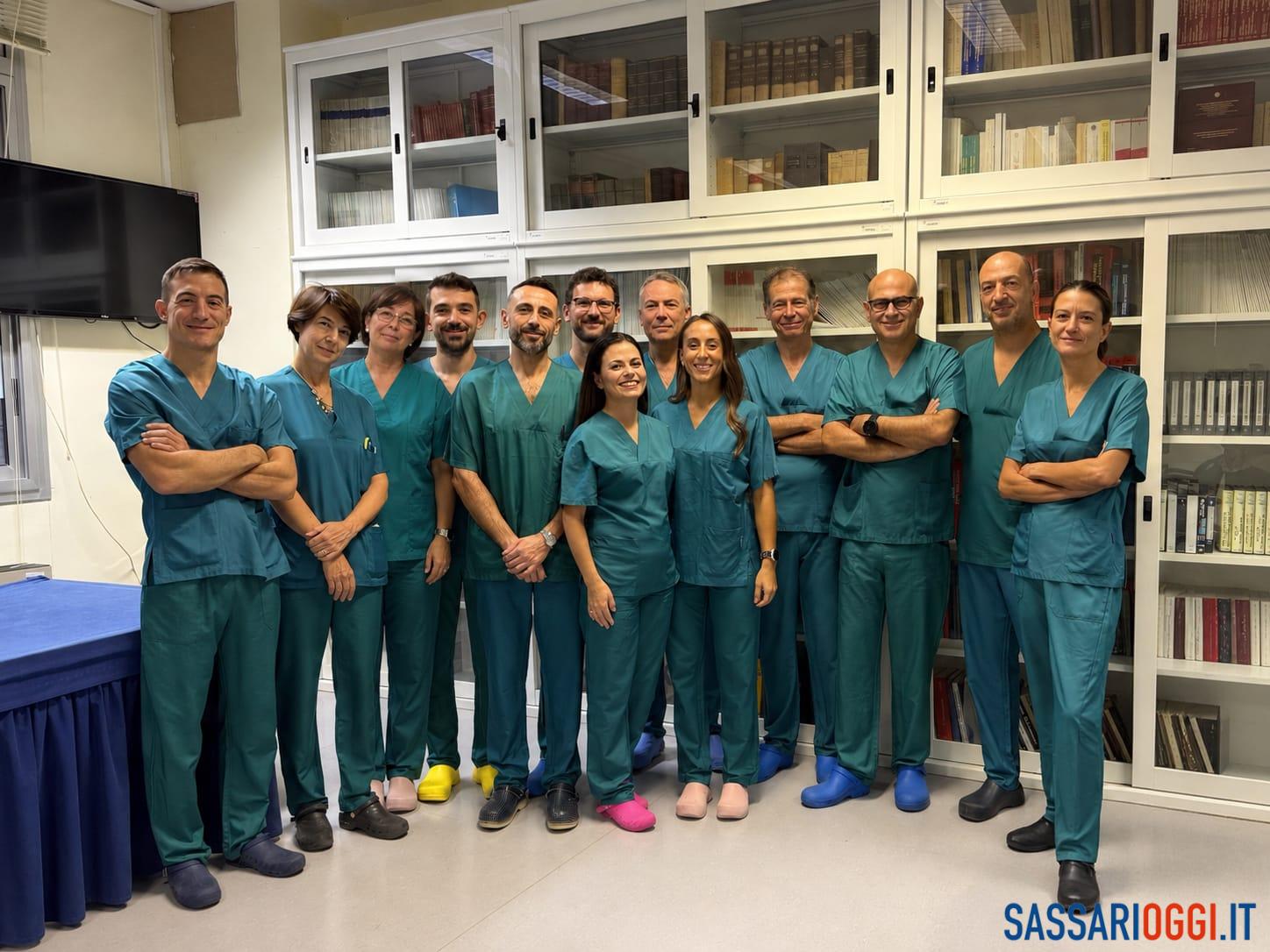aou sassari Equipe Patologia chirurgic Scognamillo antonio MARROSU Da Vinci Single Port tumori colon retto