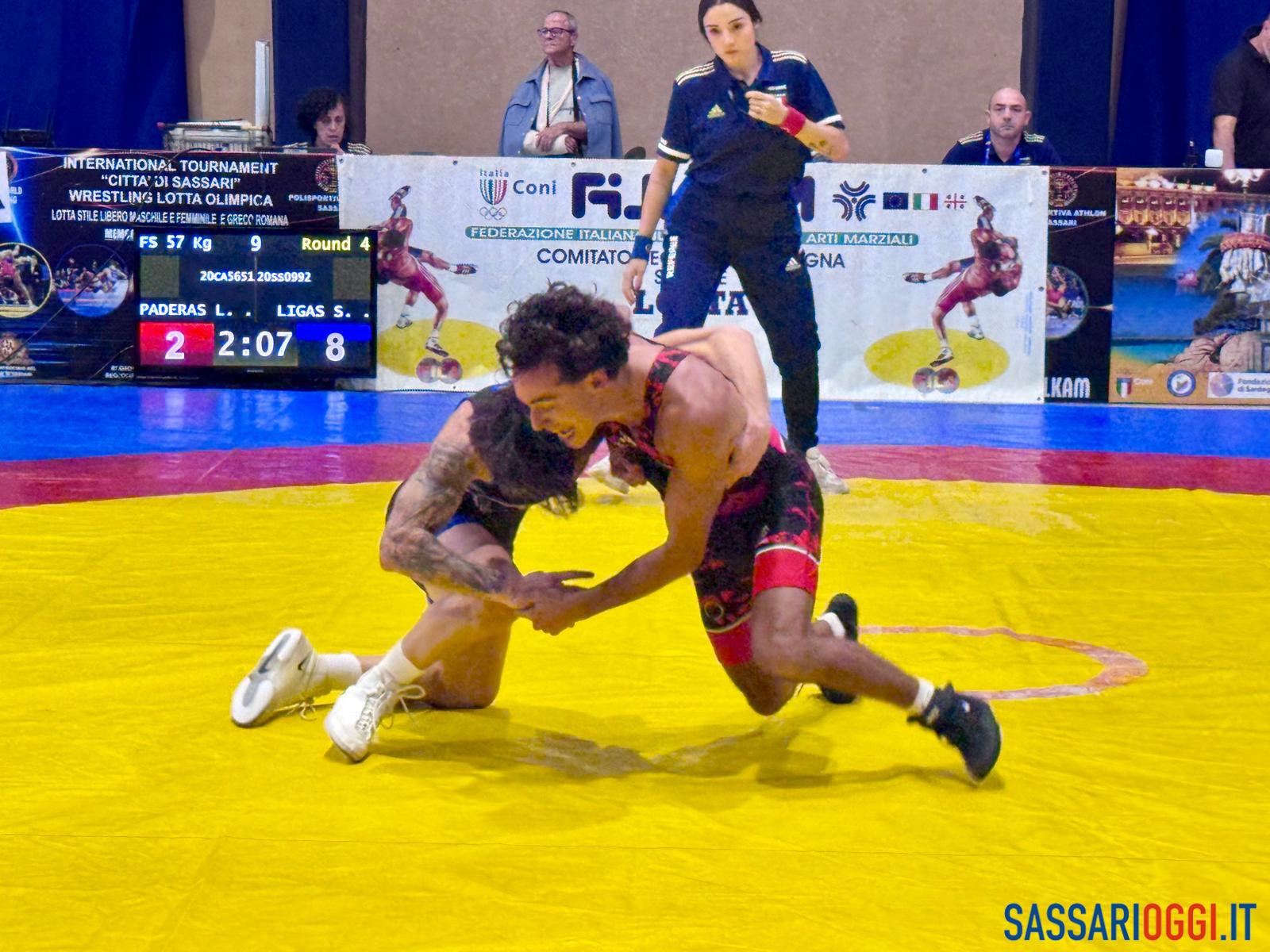 lotta stile libero sassari