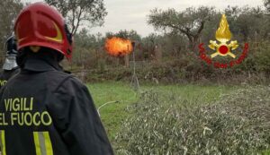 Fuga di gas alla periferia di Alghero, scatta l'allarme