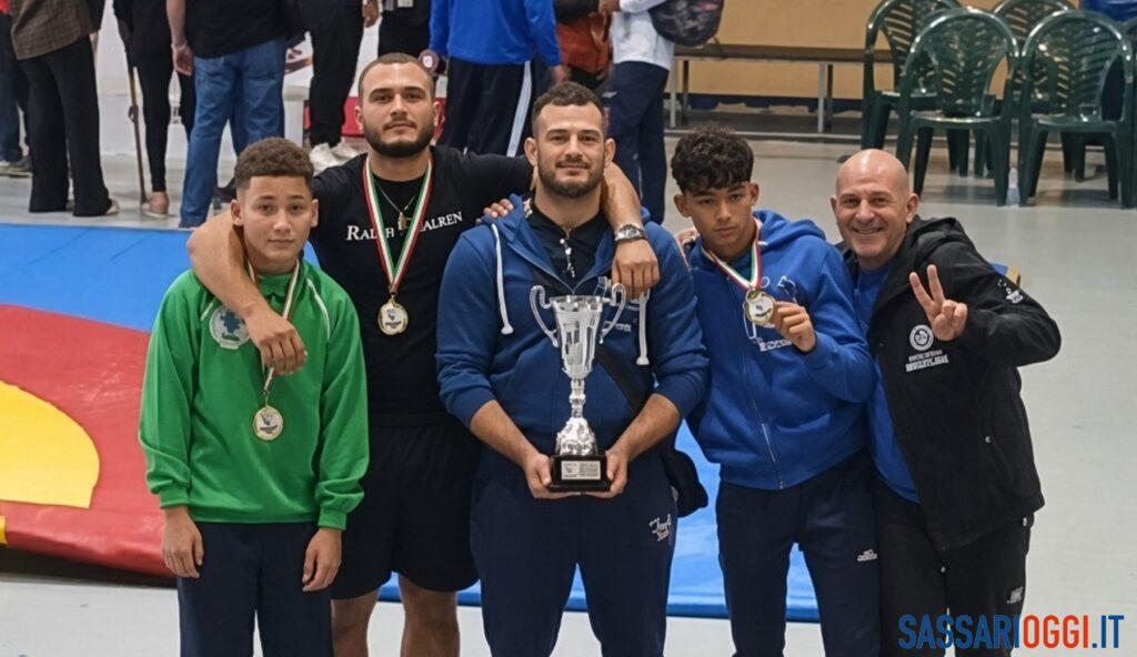 Lotta olimpica, due ori per la Gigliotti Team a Sassari