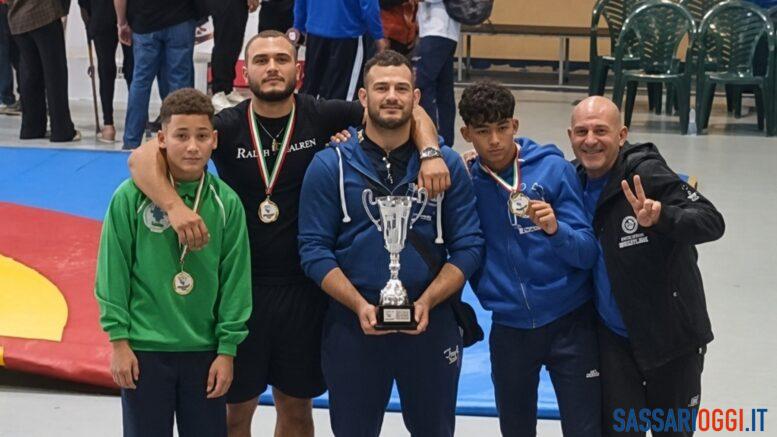 Lotta olimpica, due ori per la Gigliotti Team a Sassari